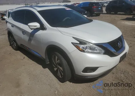 2018 Nissan Murano S из США, поврежденный, VIN 5N1AZ2MG3JN163786